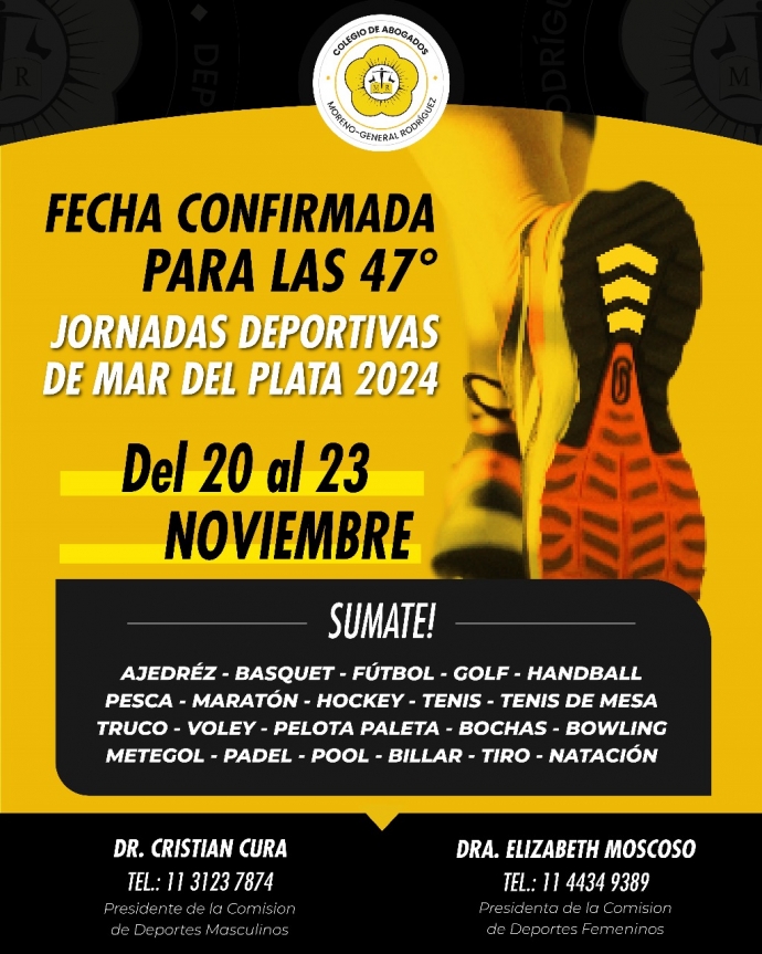 JORNADAS DEPORTIVAS